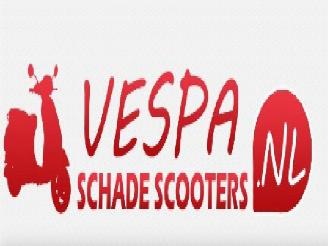 Damaged car Vespa Jazz Div schade / Demontage scooters op de Demontage pagina. 2014/1