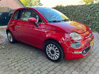 Voiture accidenté Fiat 500 1.2 Lounge 2016/4