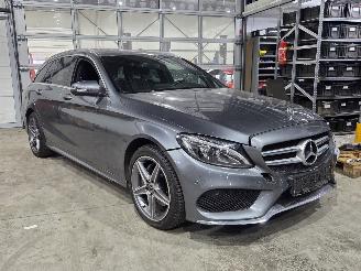 Coche accidentado Mercedes C-klasse c 180 BlueTEC amg line 2018/2