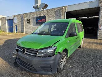 Unfallwagen Volkswagen Caddy maxi 2.0TDI 5-Pers. Leder Navi Camera Pdc 2xsch.deuren Cruiseconstrole Trekhaak 75KW/102PK 2020/6