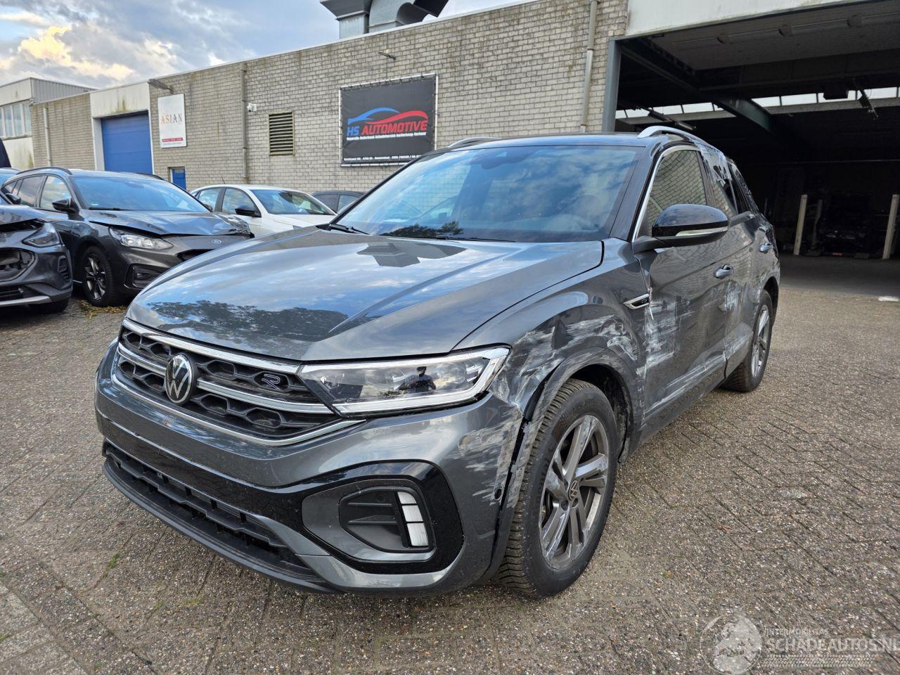 Volkswagen T-Roc 1.5 TSI DSG R-Line Virtual Navi IQ-Light Sport-Mode Massage Camera Sfeerverl. Stoelverw. Trekhaak Ecc Acc 110KW/150PK