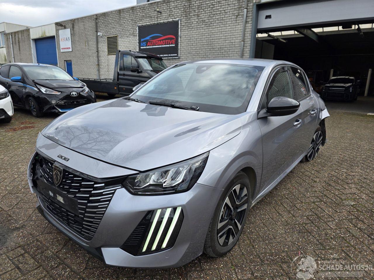 Peugeot 208 1.2 ALLURE Automaat Virtual Keyless Drive-Mode Navi Led Camera (1/2)Leder Sfeerverl.