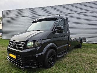 Volkswagen Crafter Oprijwagen 1413KG-Laadvermogen (Hulp)Luchtvering Led CruiseControle CarPlay Voorruitverw. Trekhaak Lier EURO6 2017/10