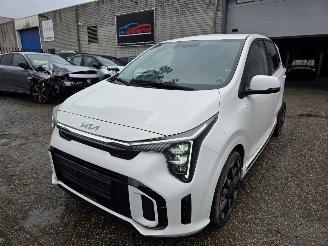 damaged passenger cars Kia Picanto 1.2 GT-Line Automaat Led Keyless Leder Camera Navi Lane-Assist 58KW/79PK 2025/2