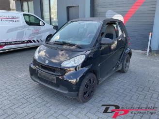 Salvage car Smart Fortwo Fortwo Coupe (451.3), Hatchback 3-drs, 2007 1.0 45 KW 2010/11