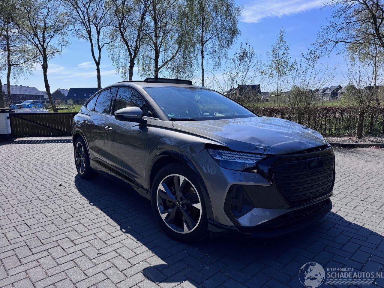 Audi Q4 Audi Q4 e-tron Sportback 40 PANO Leer Camera AHK VSONOS VOL!