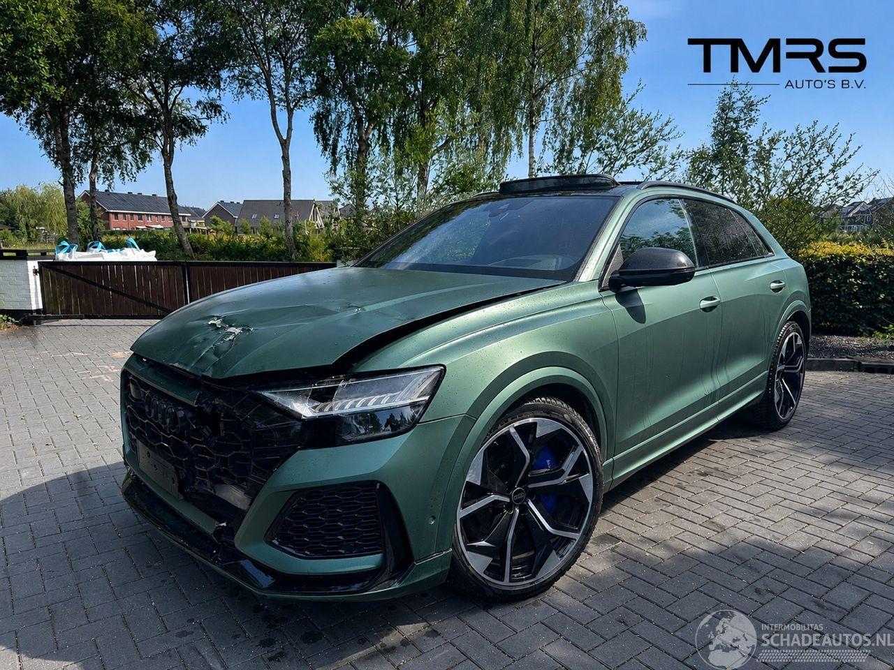 Audi RS Q8 Audi RSQ8 4.0TFSI Quattro KERAMIK PANO CARBON HUD B&O High end Trekhaak VOL VOL