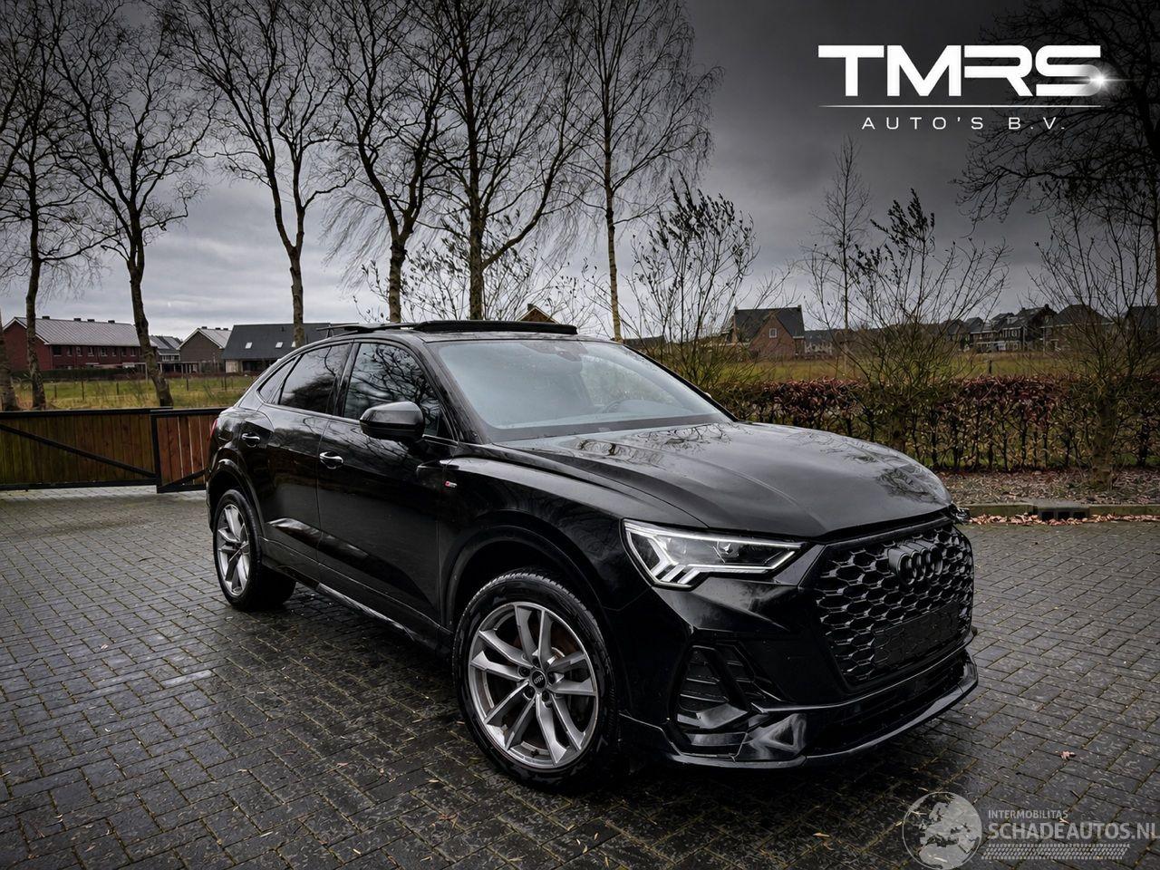 Audi Q3 Q3 Sportback 45 TFSI e S line PANO LEDER SONOS Camera Trekhaak Ambiance VOL!