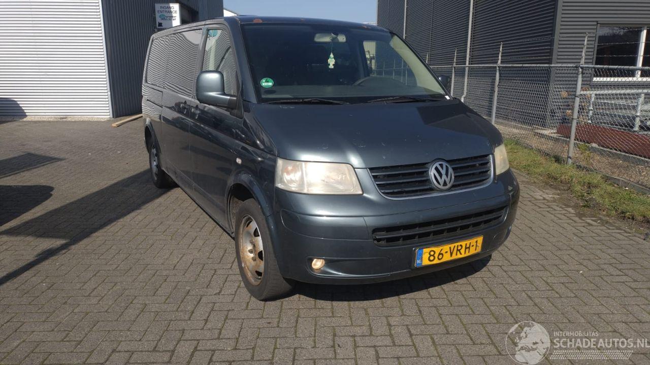 Volkswagen Transporter 2.5 TDI dubbele cabine automaat leer motor klinkt als nieuw!Marge auto!