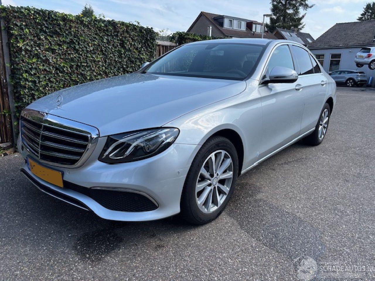 Mercedes E-klasse FINAL PRICE 200 CDI AUTOMAAT ZILVER EXE NAP LEER