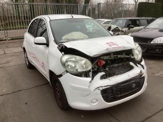 Voiture accidenté Nissan Micra Micra (K13), Hatchback, 2010 / 2016 1.2 12V DIG-S 2012/4
