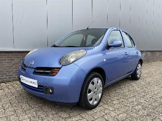 Damaged car Nissan Micra 1.4 Tekna Elec ramen, 5 Drs, Apk 12-2026 2004/2