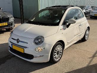 skadebil auto Fiat 500 0.9 TwinAir Turbo Lounge PANO nap 2016/9