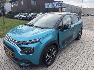 Auto incidentate Citroën C3 1.2 AUTOMAAT SHINE 56266KM BOUWJAAR 2022  VASTE PRIJS 9750 EURO 2022/2