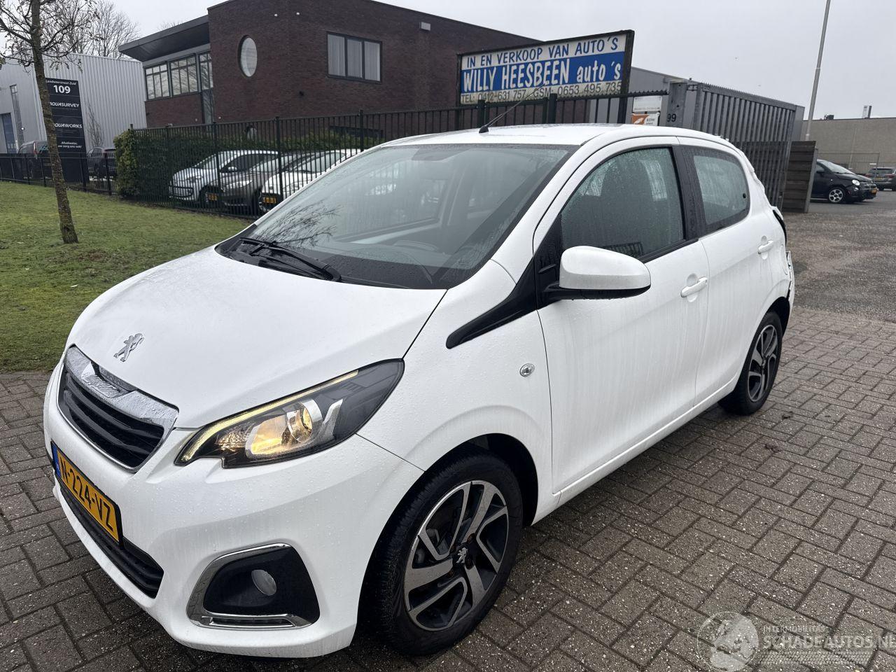 Peugeot 108 1.0e VTI ALLURE LICHTE SCHADE BOUWJAAR 2022  6999 EURO VAST