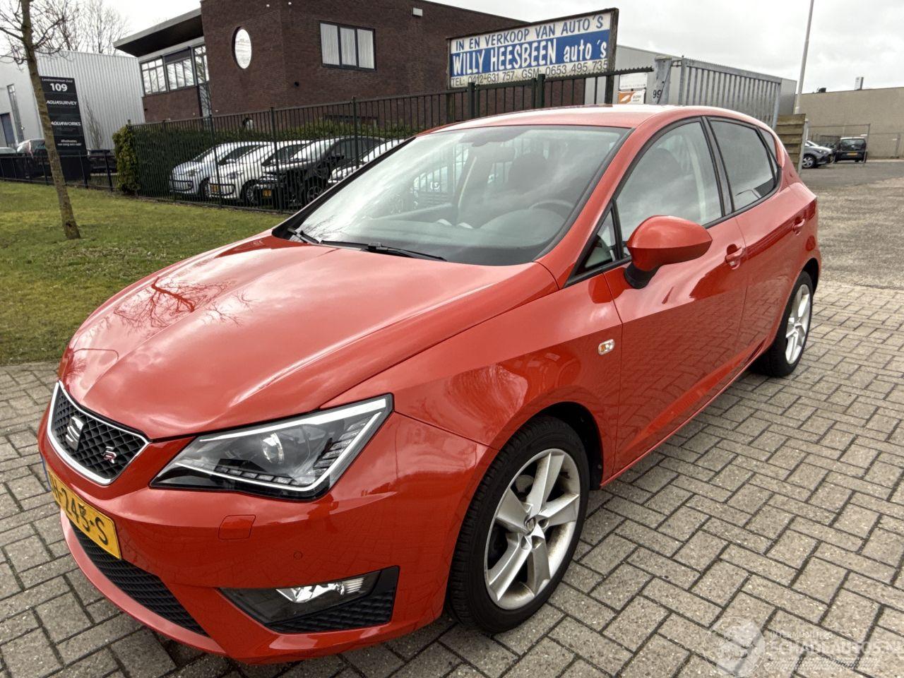 Seat Ibiza 1.0 TSi FR LICHTE SCHADE! BOUWJAAR 2016 2e EIGENAAR 4999 VAST