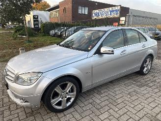 krockskadad bil auto Mercedes C-klasse C180 K BLEU EFFECIENCY AUTOMAAT KRASJES BOUWJAAR 2009 5350 2009/7