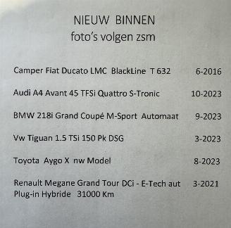 Avarii autoturisme Fiat Ducato Camper LMC   T632   Blackline 2016/6