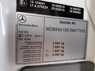 Mercedes Sprinter Sprinter 5t (906.15/906.25), Ch.Cab/Pick-up, 2006 513 CDI 16V picture 18