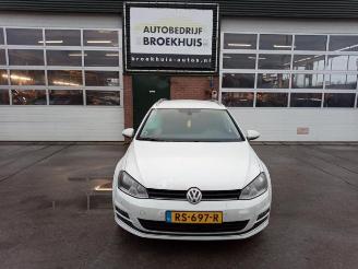 Salvage car Volkswagen Golf Golf VII Variant (AUVV), Combi, 2013 / 2021 2.0 TDI 150 16V 2014/9