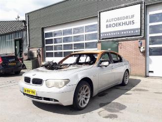 uszkodzony samochody osobowe BMW 7-serie 7 serie (E65/E66/E67), Sedan, 2001 / 2009 745i,Li 4.4 V8 32V 2002/1