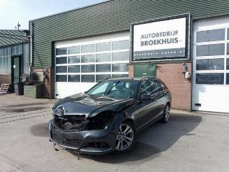 Salvage car Mercedes C-klasse C Estate (S204), Combi, 2007 / 2014 2.2 C-180 CDI 16V BlueEFFICIENCY 2012/9