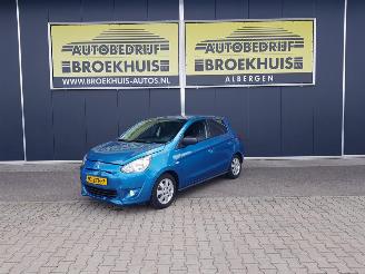 uszkodzony samochody osobowe Mitsubishi Space-star 1.0 Intense 2013/2