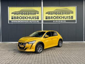 krockskadad bil auto Peugeot e-208 EV Blue Lease Active 50 kWh 2021/2