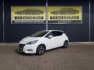 Vaurioauto  passenger cars Nissan Micra 0.9 IG-T N-Connecta 2018/6