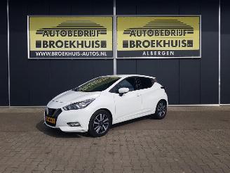 Vaurioauto  passenger cars Nissan Micra 0.9 IG-T N-Connecta 2018/6