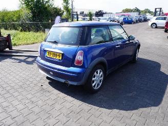 disassembly passenger cars Mini One 1.6 16v 2002/4