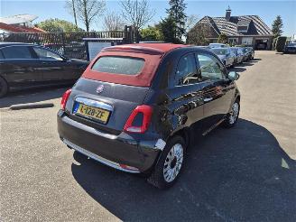krockskadad bil auto Fiat 500C 1.2 2016/4