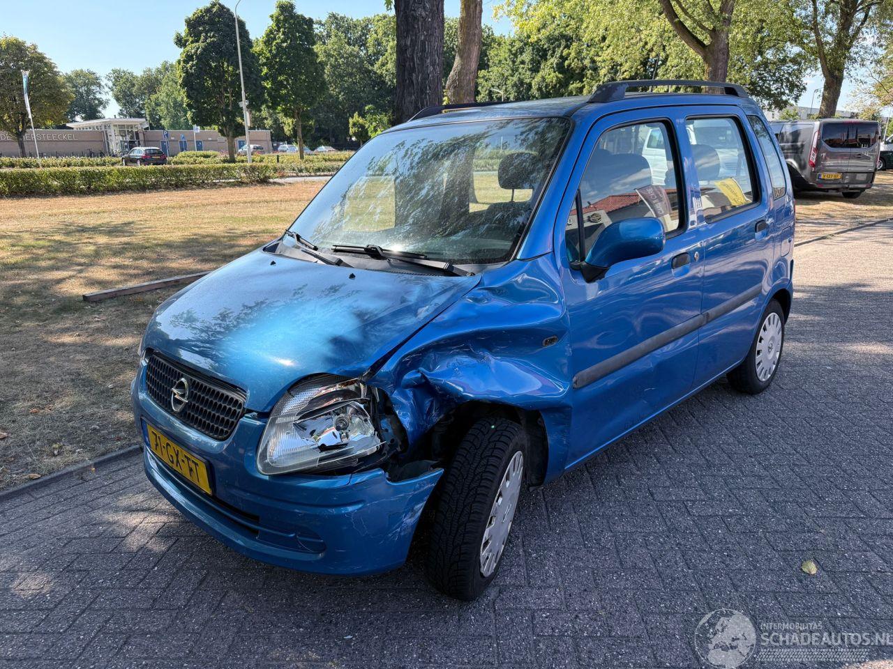Opel Agila 55 kW (75 PK)  1199 cc.