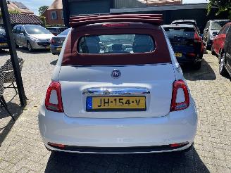 damaged passenger cars Fiat 500C 1.2 Popstar cabrio top VASTE PRIJS!! 2016/3