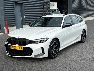damaged passenger cars BMW 3-serie 318d M Pakket 2.0 TwinPower Turbo 16V Mild Hybrid Combi/o  Elektrisch Diesel 1.995cc 110kW (150pk) 2024/1