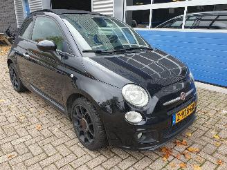 skadebil auto Fiat 500C 1.2 Lounge cabrio 2013/11