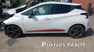 Salvage car Nissan Micra Micra (K14), Hatchback, 2016 / 2024 0.9 IG-T 12V 2018/4