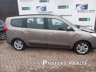 Vrakbiler auto Dacia Lodgy Lodgy (JS/SD0J), MPV, 2012 1.2 TCE 16V 2013/4