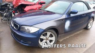 Salvage car BMW 1-serie 1 serie (E88), Cabrio, 2007 / 2013 118i 16V 2010/11