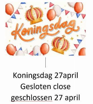 Unfallwagen Bentley  Koningsdag 27april Gesloten close geschlossen 27 april 2026/4