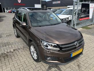 Schadeauto Volkswagen Tiguan 1.4 TSI  Sport&Style Pano 160pk 2012/6