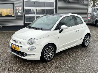 damaged passenger cars Fiat 500 0.9 TwinAir Turbo Lounge Automaat 2016/3