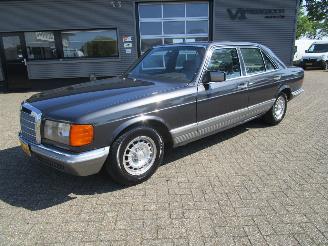 krockskadad bil auto Mercedes S-klasse 280SE/250D 1982/6