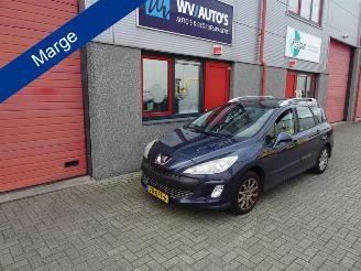Vaurioauto  passenger cars Peugeot 308 SW 1.6 VTi XS airco LET OP MOTOR DEFECT !!!!!! 2008/6
