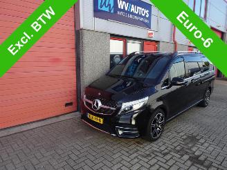 voitures fourgonnettes/vécules utilitaires Mercedes V-klasse 300d Extra Lang Avantgarde Edition vol leer navi 2 x schuifdeur 147065 km !!!!!! 2021/9