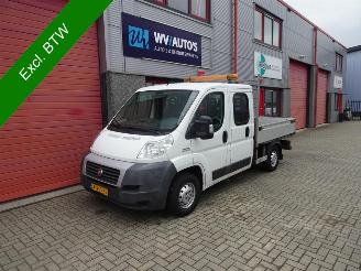 Tweedehands bestelwagen Fiat Ducato 33 2.2 MultiJet MH1 DC 7 pers achterwaartse kipper 2009/11