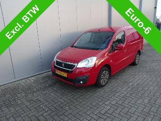 Tweedehands bestelwagen Peugeot Partner partner 1.6 bleu hdi lange uitvoering 3 zits airco 2017/2
