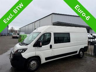 danneggiata veicoli commerciali Peugeot Boxer 335 2.2 BlueHDi 140 L3H2 Premium DC 5 zitplaatsen 2020/11