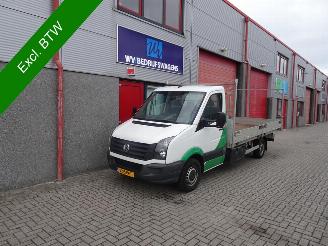 occasion commercial vehicles Volkswagen Crafter 50 2.0 TDI L3H1 openlaadbak 3 zits airco 3500 kg trekhaak gewicht 2016/9