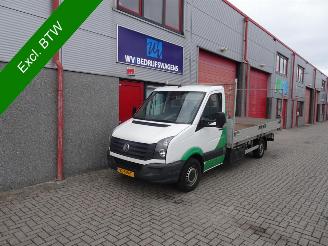 ojeté vozy dodávky Volkswagen Crafter 50 2.0 TDI L3H1 openlaadbak 3 zits airco 3500 kg trekhaak gewicht 2016/9